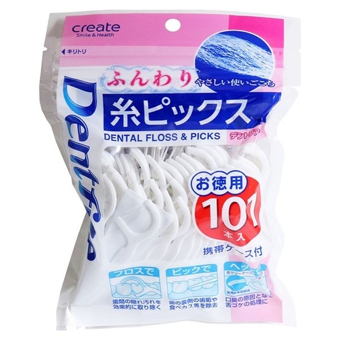 Chỉ nha khoa Dentfine Dental Floss & Picks 101 chiếc