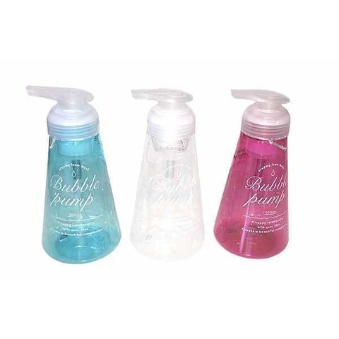 Bình tạo bọt Yamda 300ml trong 3 màu