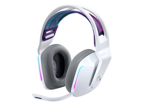 Tai nghe Logitech G733 LIGHTSPEED Wireless RGB Gaming White