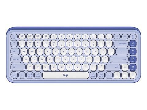 Bàn phím không dây Logitech POP ICON Keys màu tím (LILAC)
