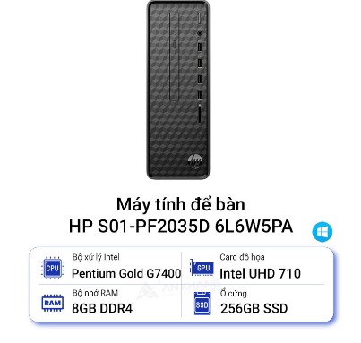 Máy tính để bàn HP S01-PF2035D 6L6W5PA