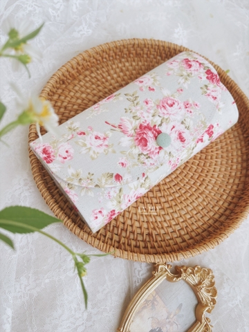 Ví Dài Dạ Hoa - Hoa xanh mint