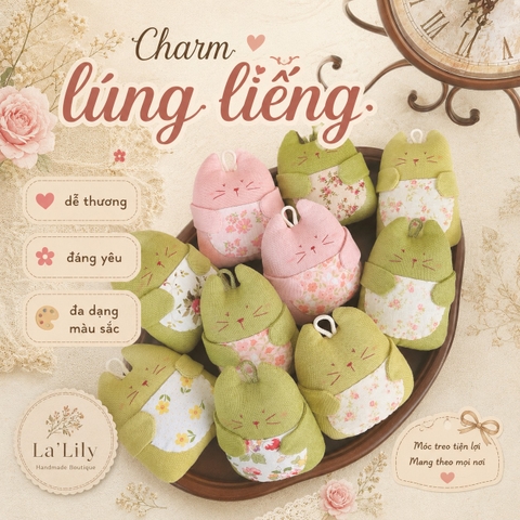 Charm Lúng Liếng mèo hoa