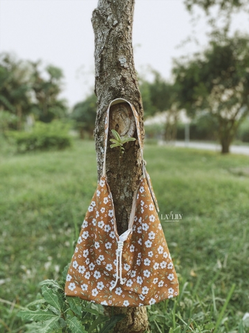 Túi Mây Mộc - Hoa nâu