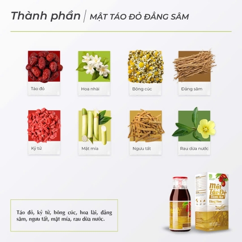Mật Táo Đỏ Tâm An
