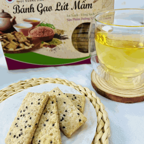 Bánh Gạo Lứt Mầm Ít Ngọt LTT