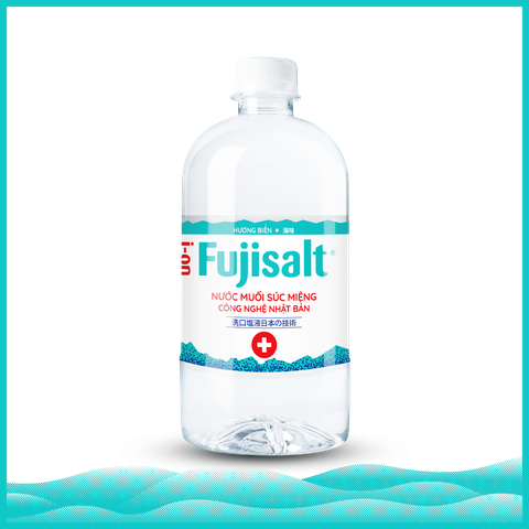 Nước Muối Súc Miệng I-ON Fujisalt Chai 680ml
