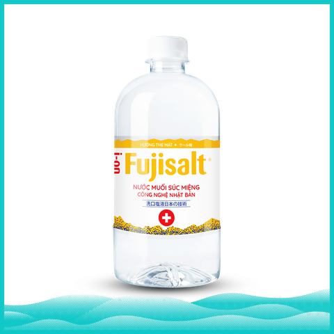 Nước Muối Súc Miệng I-ON Fujisalt Chai 680ml