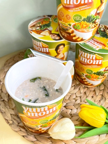 Cháo Gạo Lứt Rong Biển Ăn Liền Yummom TMF