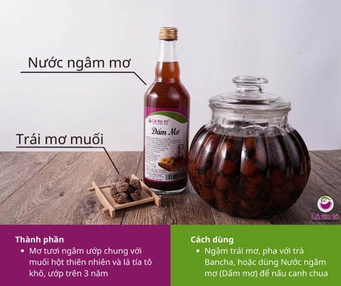 Dấm Mơ Muối Lâu Năm - LTT