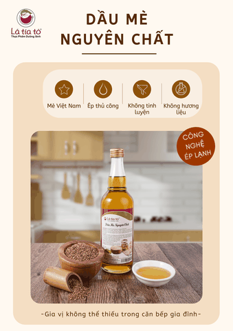 Dầu Mè Vàng Nguyên Chất - LTT