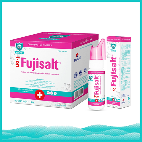 Dung Dịch Vệ Sinh Mũi I-ON Fujisalt Chai 70ml