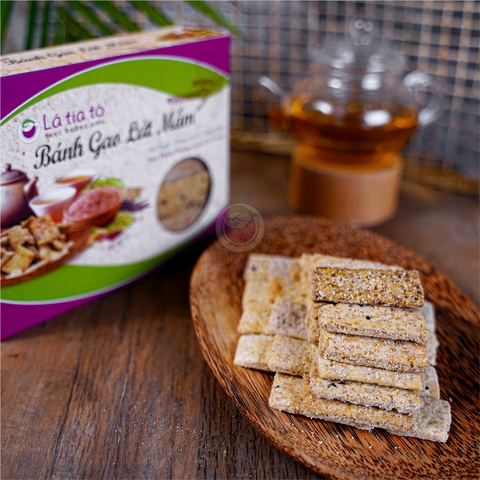 Bánh Gạo Lứt Mầm Ít Ngọt LTT