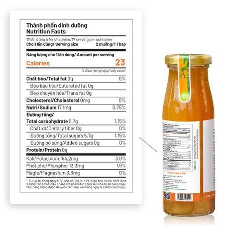 Mật Hoa Dừa Cô Đặc Organic Sokfarm