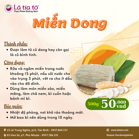 Miến Dong - LTT