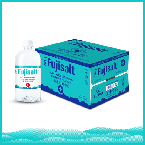 Nước Muối Súc Miệng I-ON Fujisalt Chai 680ml