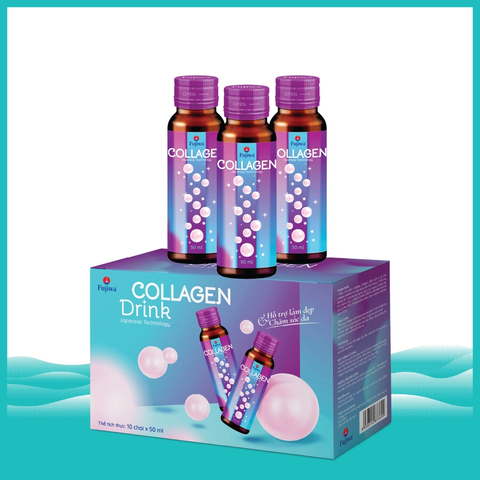 Nước Uống Đẹp Da Fujiwa Collagen Chai 50ml