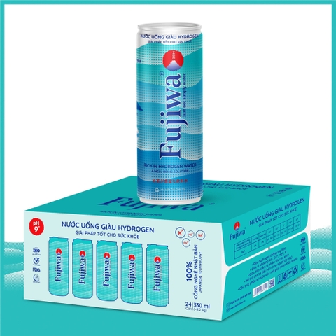 Nước Uống Fujiwa Giàu Hydrogen Cao Cấp - Dạng Thùng giấy