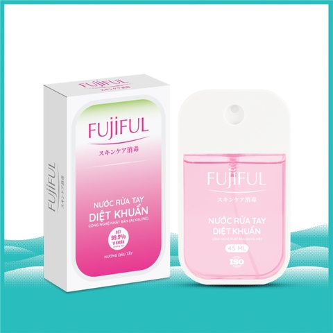 Nước Xịt Rửa Tay Diệt Khuẩn Dưỡng Da Fujiful - Chai 45ml