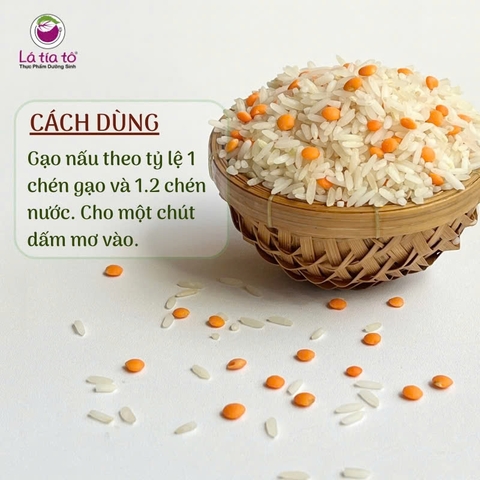 Gạo Xát Dối Trắng - Đậu Lăng Đỏ - LTT