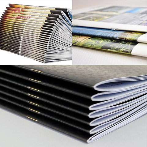 Đóng keo gáy, sách khâu