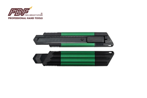 Dao dọc giấy thân hợp kim 1 lưỡi RVEDA (xanh lá) -Lưỡi đen