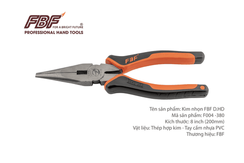 Kìm nhọn 8'' D.HD