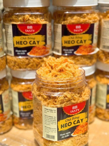 Chà Bông Heo Cay Siêu Siêu Ngon 300gr - Ăn Vặt Api Food