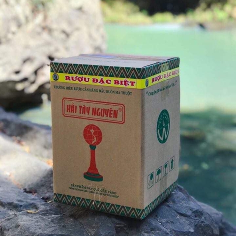 Rượu Cần Hải Tây Nguyên (Bình 4L) - Đặc Sản Đồng Bào Tây Nguyên