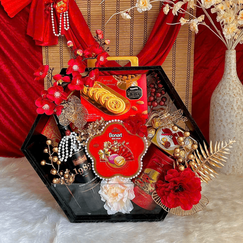 KO.06 – SẮC XUÂN: SET QUÀ TẾT SANG TRỌNG – TINH TẾ – ĐẲNG CẤP (Hàng Đặt Trước 3-5 Ngày)