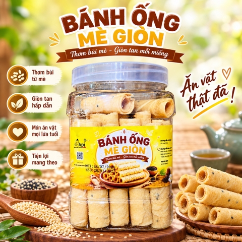 Bánh Ống Mè Tuổi Thơ 400gr
