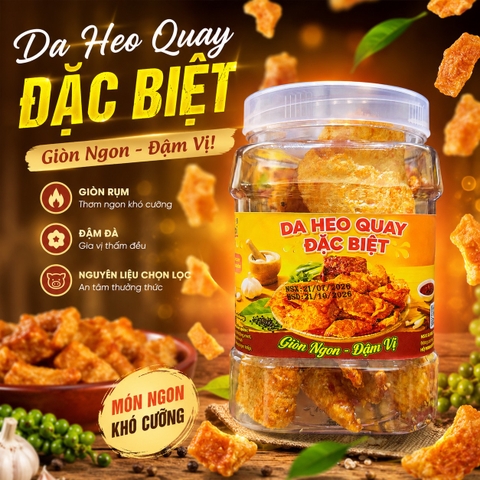 Da Heo Quay Đặc Biệt Siêu Ngon