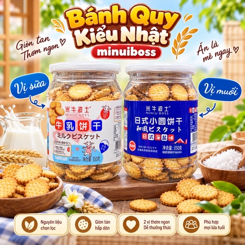 Bánh Quy Mini Kiểu Nhật Miniboss
