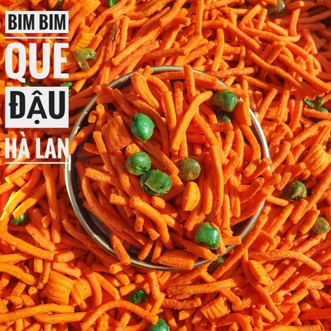 Bim Bim Que Mix Đậu Hà Lan Siêu Ngon - Thức Ăn Ăn Vặt Food Snack