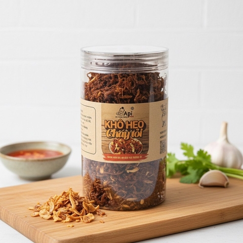 Khô Heo Cháy Tỏi – Đậm Đà, Thơm Ngon Khó Cưỡng