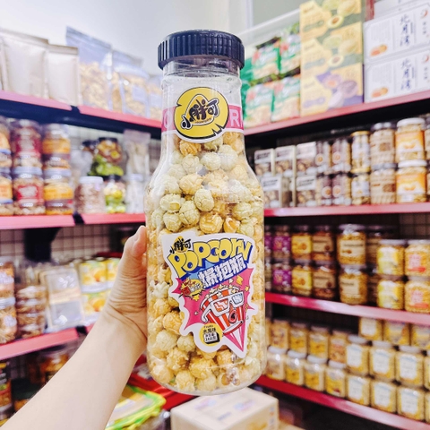 Bỏng Ngô Bắp Rang Bơ Siêu To Khổng Lồ Chai 268gram