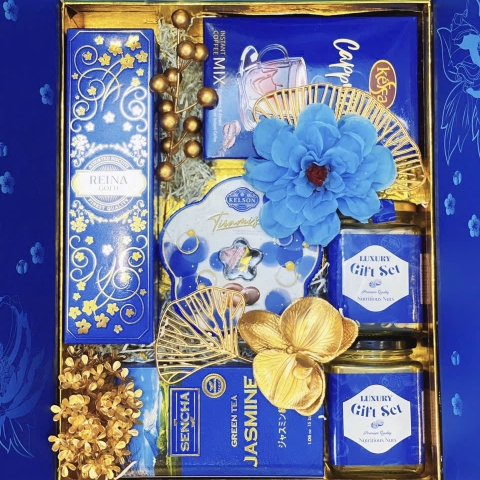 SET QUÀ TẾT KO.01 – PHƯỢNG HOÀNG XANH ( Hàng Đặt Trước 3-5 Ngày )