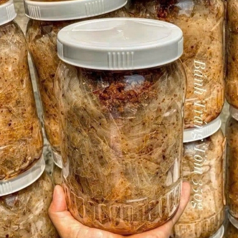 Bánh Tráng Ruốc Tôm Cháy Tỏi Siêu Ngon - Ăn Vặt, Food