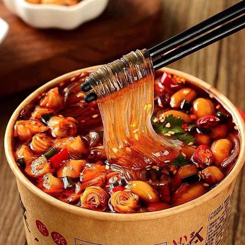 Miến Chua Cay Trùng Khánh Vạn Người Mê ( Thùng 6 Hộp ) - Ăn Vặt Api Food