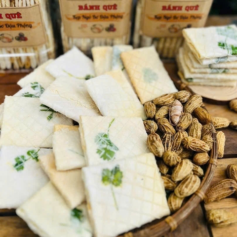 Bánh Kẹp Ngò Nhân Bơ Đậu Phộng Giòn Tan Thơm Ngon Tuổi Thơ  -  Ăn Vặt Api Food