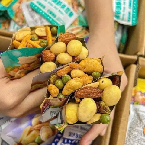 Hạt Dinh Dưỡng Tẩm Vị, Đậu Mix Hạt & Trái Cây Sấy Khô Kam Yuen - Ăn Vặt Api Food