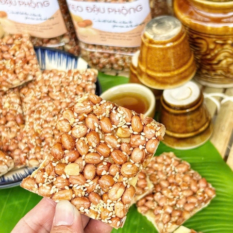 Kẹo Đậu Phộng Bánh Phồng Bến Tre Giòn Béo Thơm Ngon 450gr