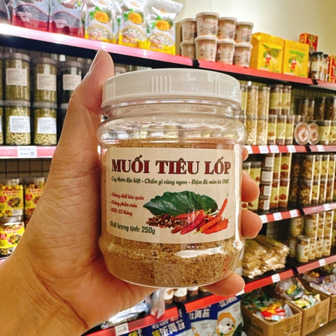 Muối Tiêu Lốp Thơm Cay, Chấm Gì Cũng Ngon