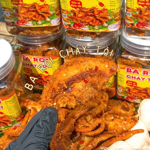 Ba Rọi Cháy Tỏi Bùng Nổ Vị Giác, Đánh Thứu Mọi Bữa Ăn 300gr