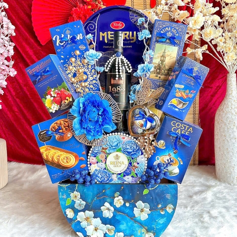 SET QUÀ TẾT KO.09 – XUÂN CÁT TƯỜNG - BÌNH AN - THUẬN LỢI - PHÚ QUÝ (Hàng Đặt Trước 3-5 Ngày)