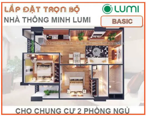 TRỌN BỘ LUMI BASIC CHUNG CƯ 2PN