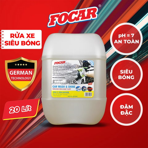 Dung dịch rửa xe bọt tuyết Car Wash & Shine FC101