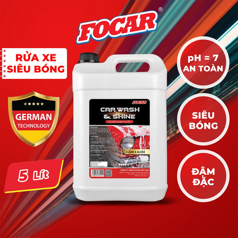 Dung dịch rửa xe bọt tuyết Car Wash & Shine FC101