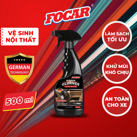 Dung dịch vệ sinh nội thất trung tính Focar 500ml