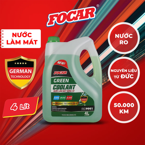 Nước làm mát tiêu chuẩn màu xanh lá Green Coolant FC992